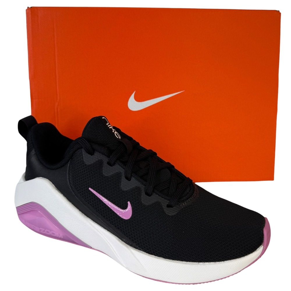 Nike Air Zoom Bella 7 Black Magenta Training Shoes FZ1689-007 Womens 6.5